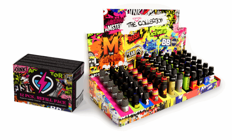 Wat zijn poppers? Complete informatieve gids voor 18+ 26 Catalogue Refill Pack and Display