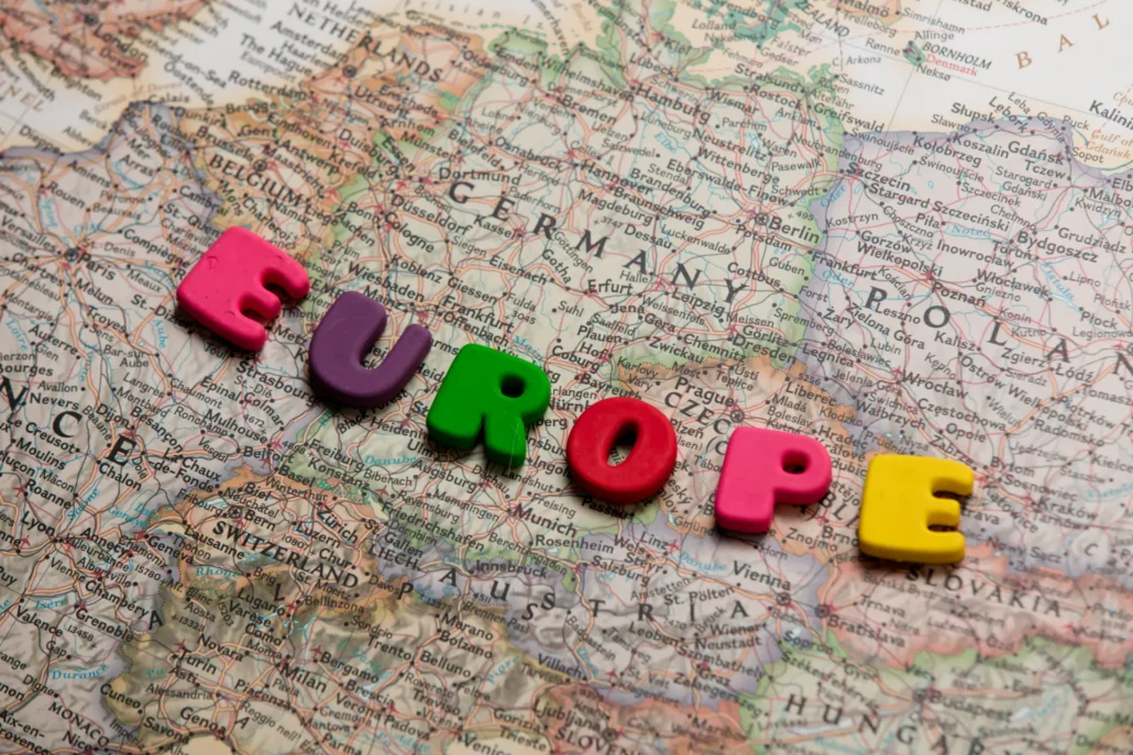 Where to Buy Poppers — European Store Guide 1 colorful letters forming europe political map