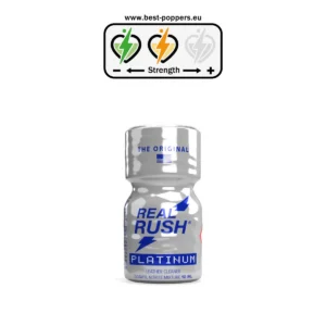 Real Rush Platinum Poppers - 10ml - Isoamyl Nitrite product image